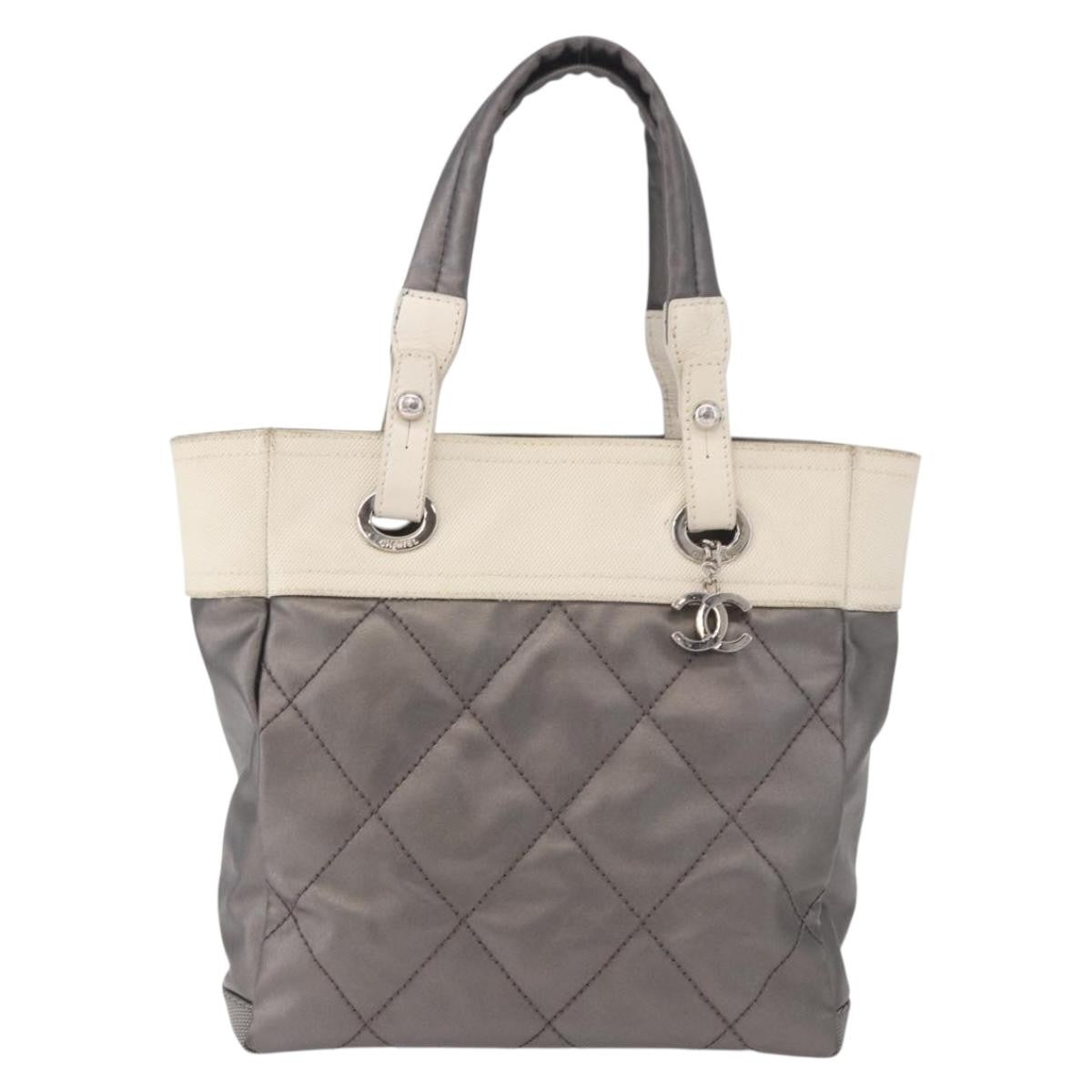 Chanel Biarritz Quilted Canvas Small