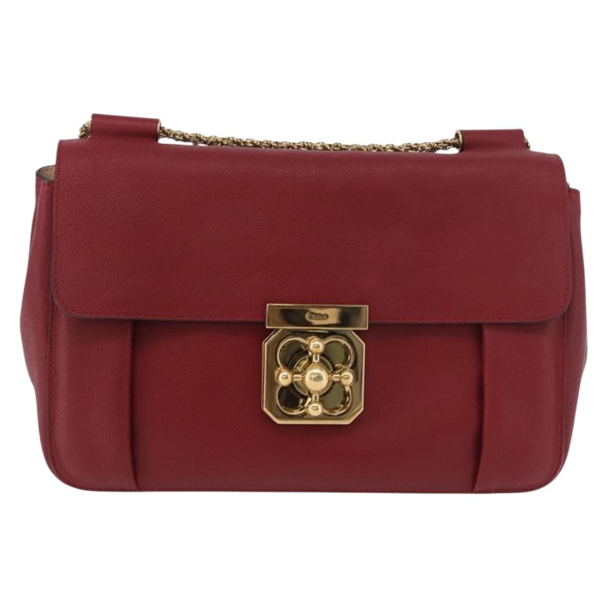 Chloe Elsie Crossbody Flap Leather Medium