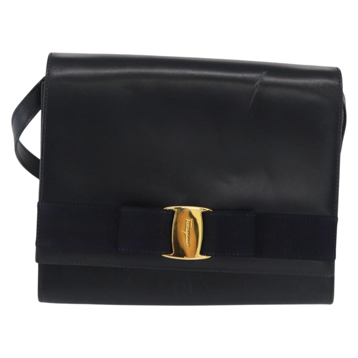 Salvatore Ferragamo Vala Shoulder Bag Leather Product Image