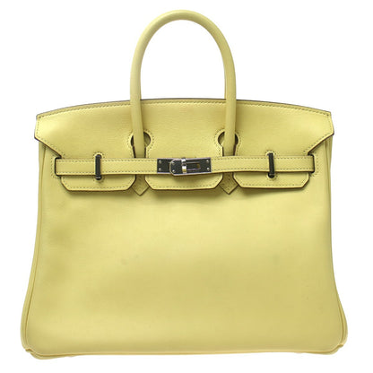 Hermes Birkin Yellow Swift with Palladium Hardware 25