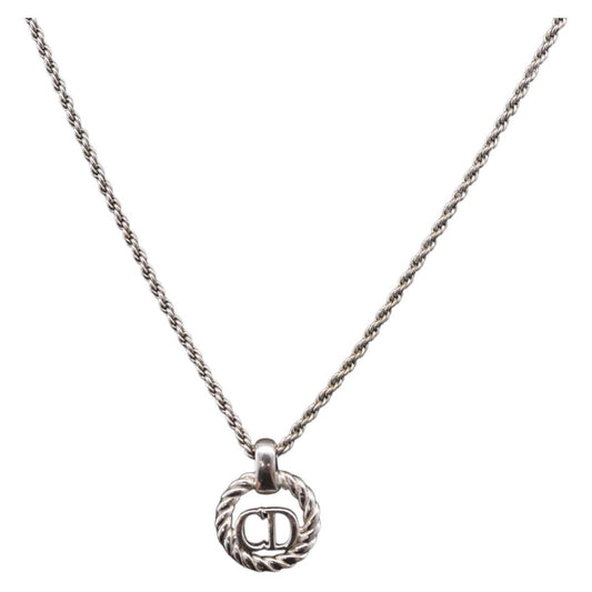 Christian Dior VIntage Circle Pendant Metal Product Image
