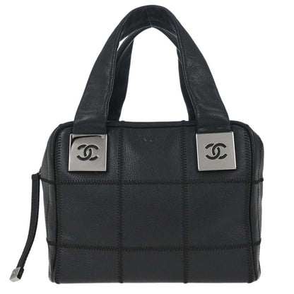 Chanel Square Stitch Satchel Caviar Medium