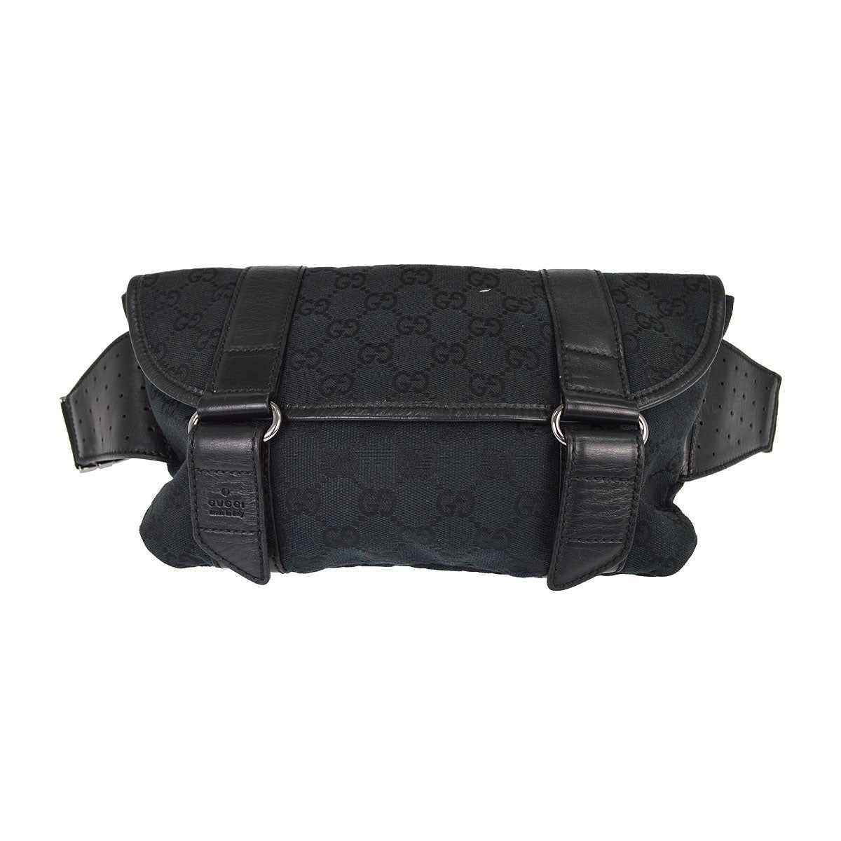 Gucci Waist Belt Bag (Outlet) GG Canvas and Leather Product Image