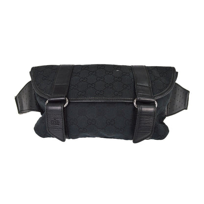 Gucci Waist Belt Bag (Outlet) GG Canvas and Leather Product Image