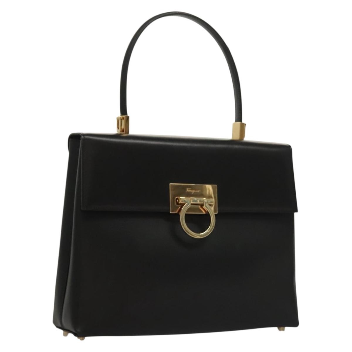 Salvatore Ferragamo Convertible Vara Bow Tote Leather Small