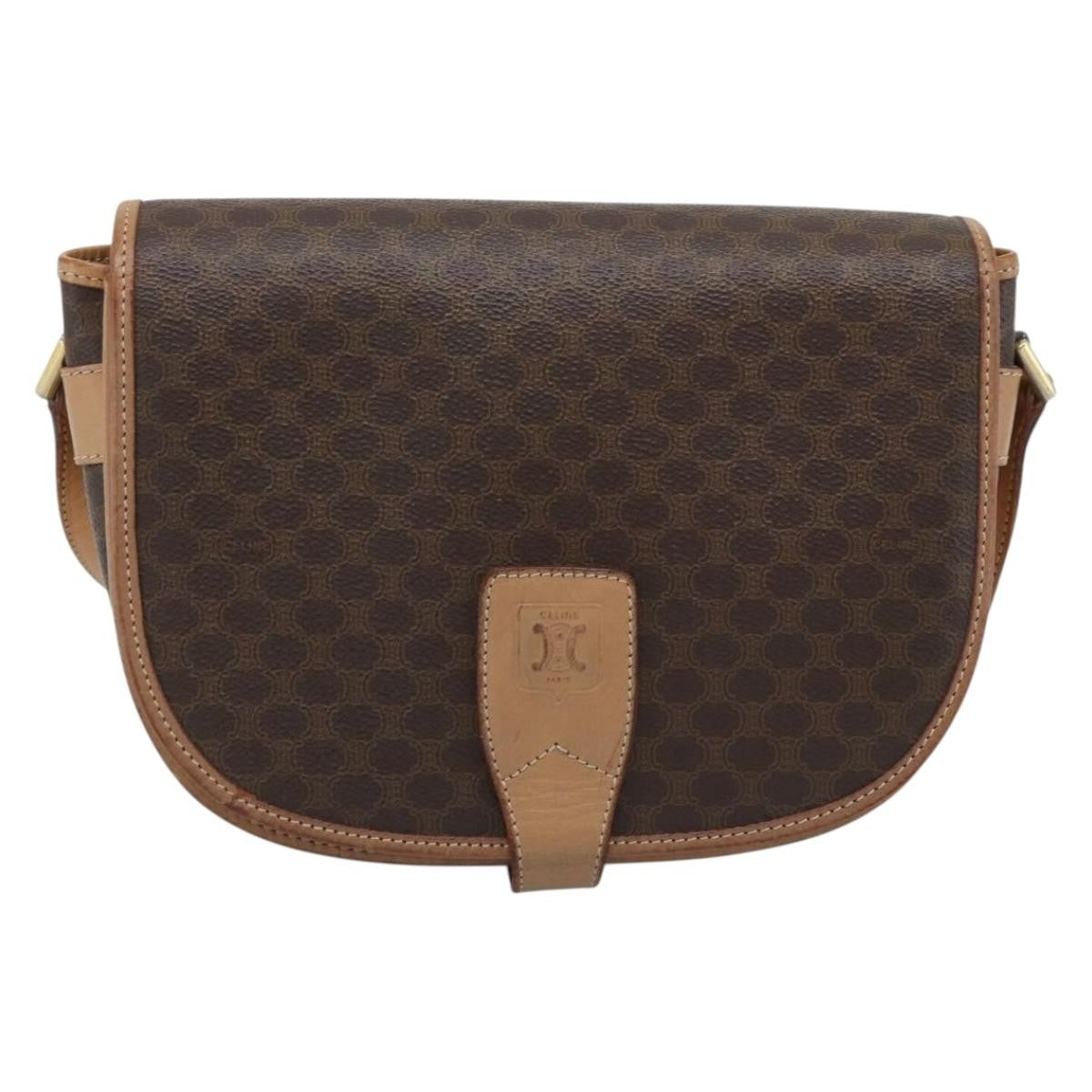 Celine Vintage Macadam Canvas and Leather Product Image