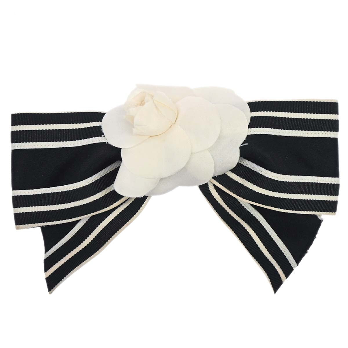 Chanel Camellia Hair Barrette Satin Product Image