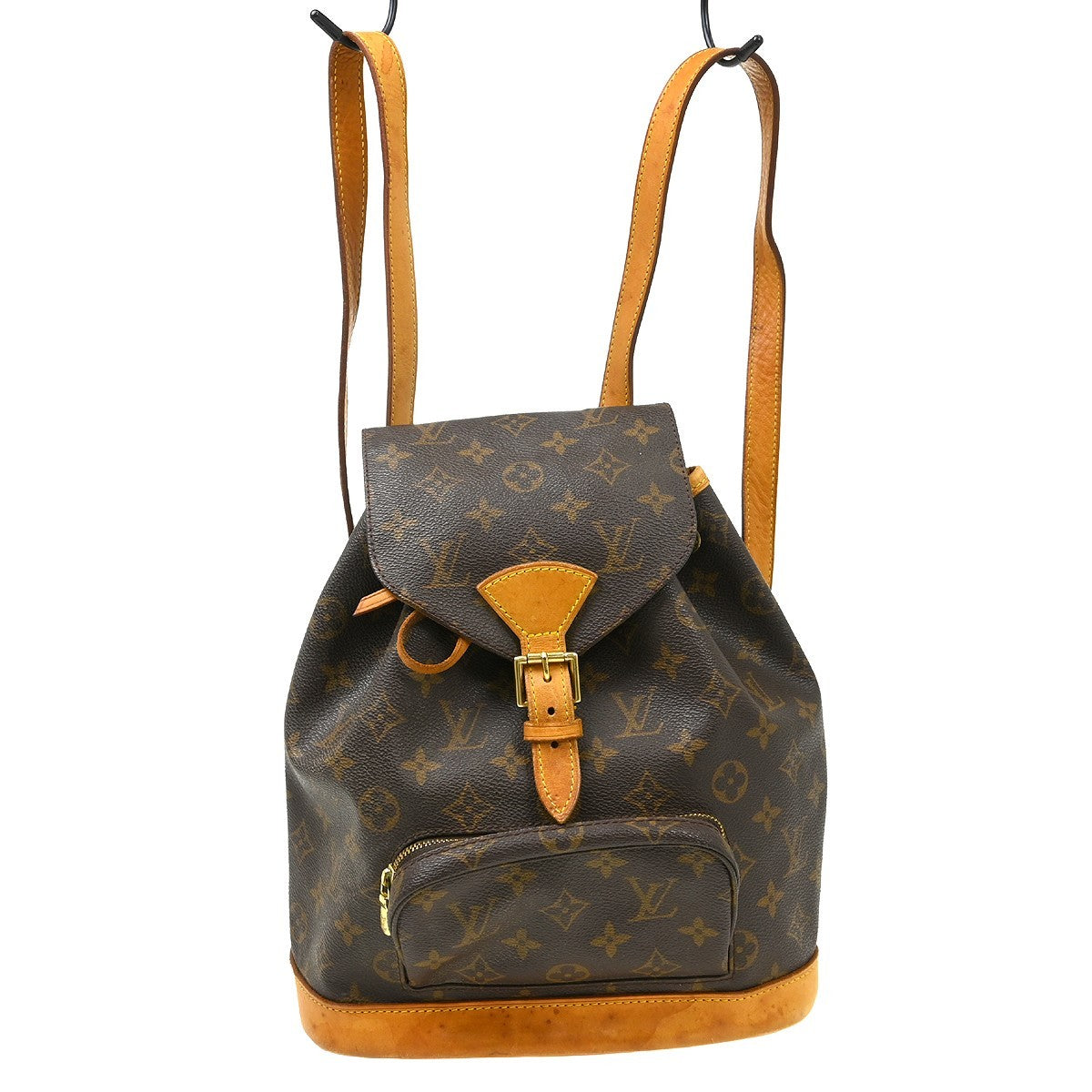 Louis Vuitton Vintage Montsouris Backpack Monogram Canvas MM