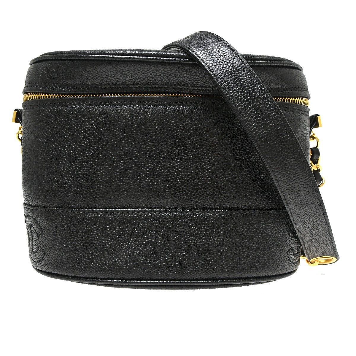 Chanel Vintage Timeless Vanity Case Caviar Small