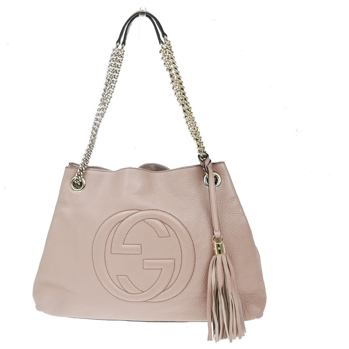 Gucci Soho Chain Strap Shoulder Bag Leather Medium