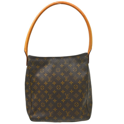 Louis Vuitton Monogram Looping Handbag Monogram Canvas GM