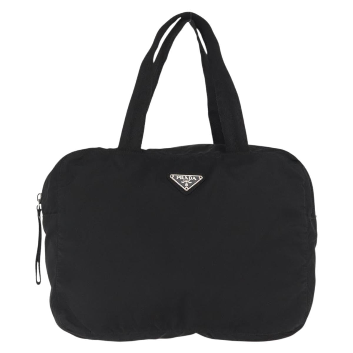 Prada Vintage Zip Handbag Tessuto Product Image