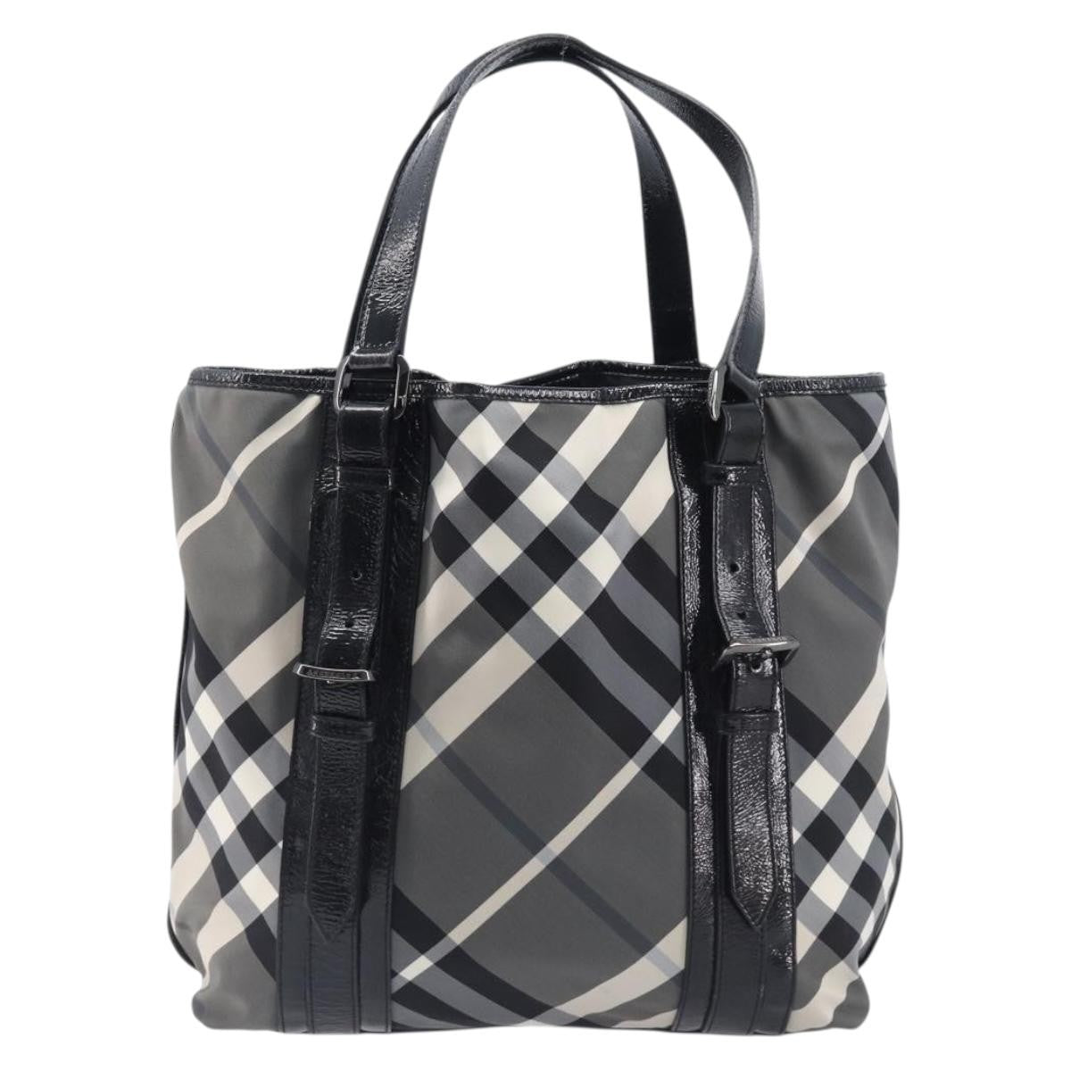 Burberry Nova Check Tote canvas check pattern Small