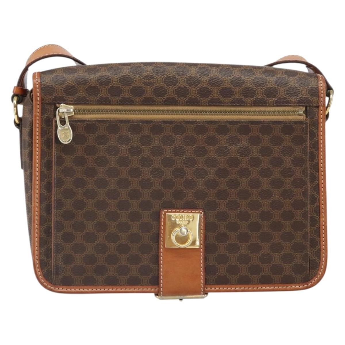 Celine Vintage Macadam Canvas and Leather Product Image