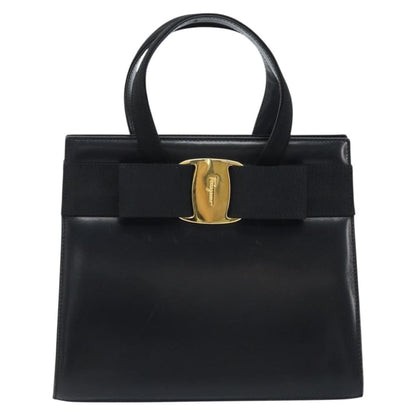 Salvatore Ferragamo Convertible Vara Bow Tote Leather Small