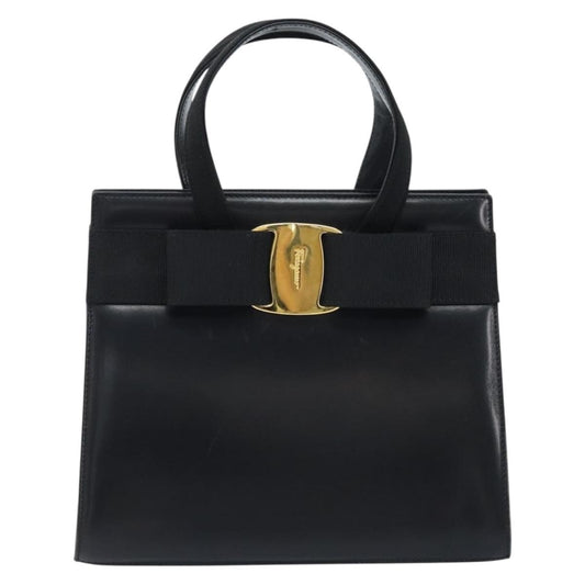 Salvatore Ferragamo Convertible Vara Bow Tote Leather Small