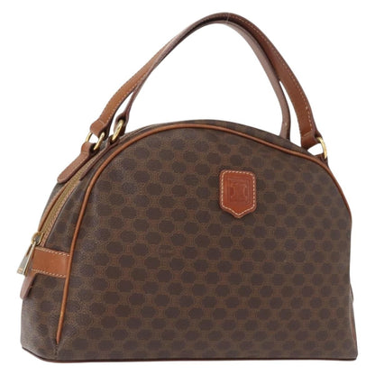 Celine Vintage Macadam Handbag Canvas and Leather Product Image