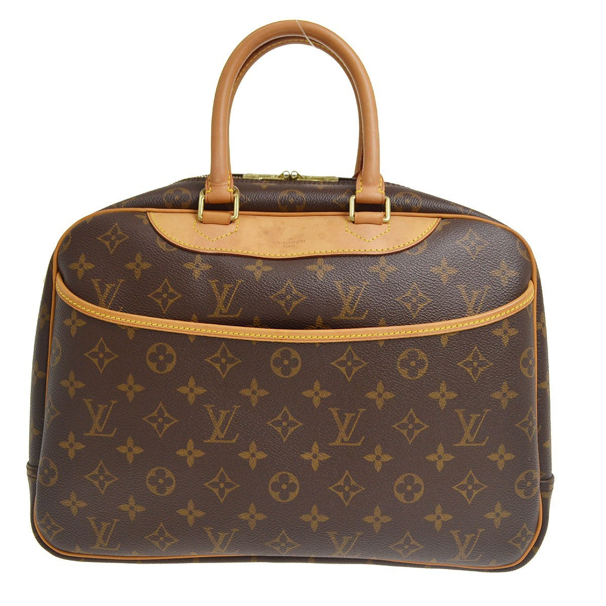 Louis Vuitton Bowling Vanity Printed Tuffetage with Leather Product Image