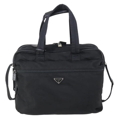 Prada Porta Computer Briefcase Tessuto and Saffiano Leather Medium