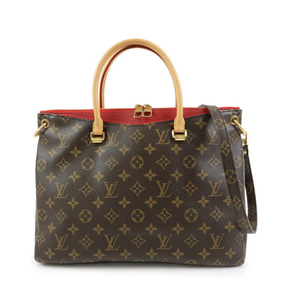Louis Vuitton Pallas Monogram Canvas with Leather MM