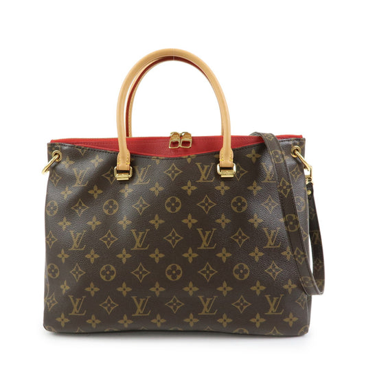 Louis Vuitton Pallas Monogram Canvas with Leather MM