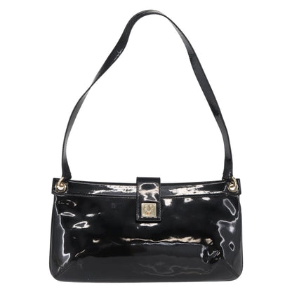 Salvatore Ferragamo Gancini Shoulder Bag Patent Leather Product Image