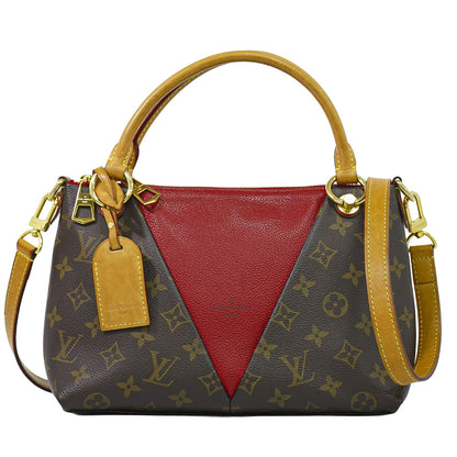 Louis Vuitton V Tote Monogram Canvas and Leather BB