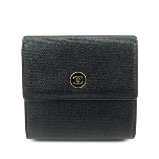 Chanel CC Button Coin Purse Leather Product Image