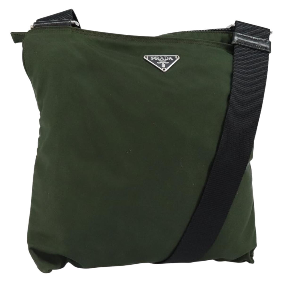 Prada Flat Messenger Bag Tessuto Medium