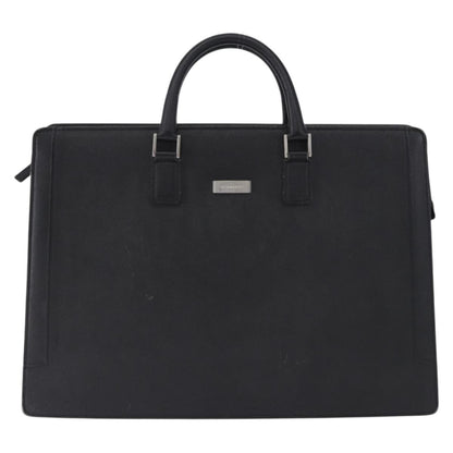 Burberry BUSINESS BLACK LEATHER large