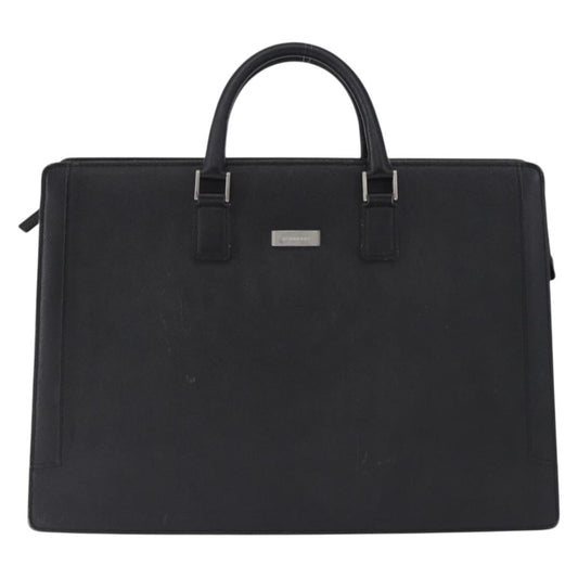 Burberry BUSINESS BLACK LEATHER large