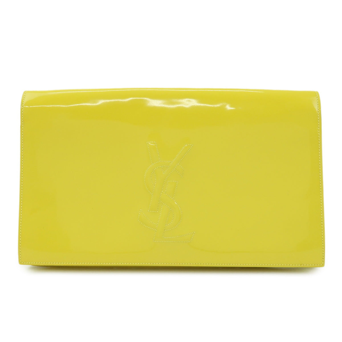 Saint Laurent Belle de Jour Clutch Patent Large