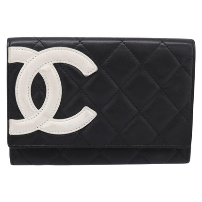Chanel Cambon Flap Card Case Quilted Lambskin Product Image