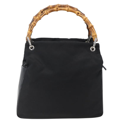 Gucci Vintage Bamboo Handle Tote Nylon Product Image