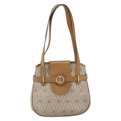 Christian Dior Vintage Honeycomb Canvas and Leather Product Image