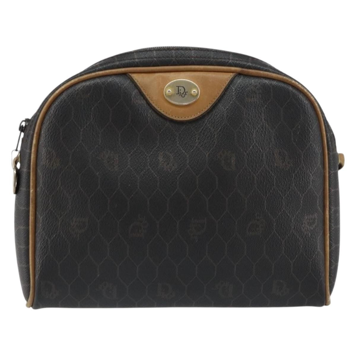 Christian Dior Vintage Honeycomb Canvas and Leather Product Image