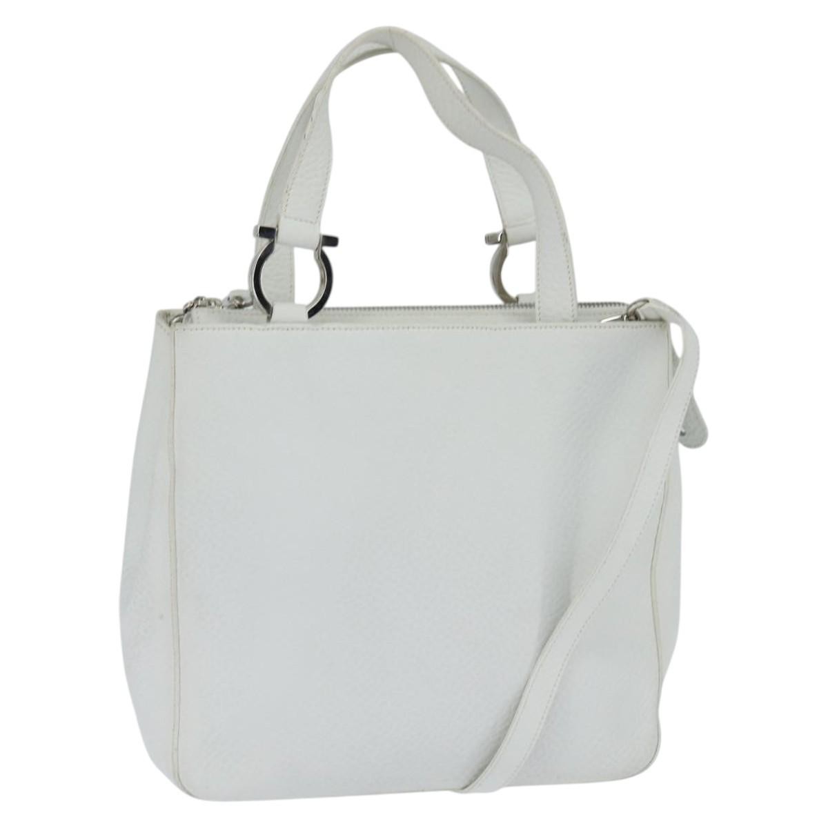 Salvatore Ferragamo Gancini handbag Leather Product Image