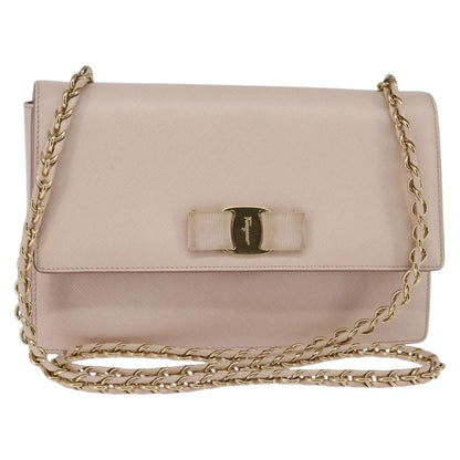 Salvatore Ferragamo Ginny Crossbody Bag Leather Small