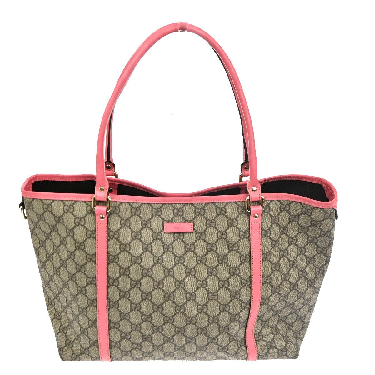 Gucci Joy Tote GG Coated Canvas with Leather Medium