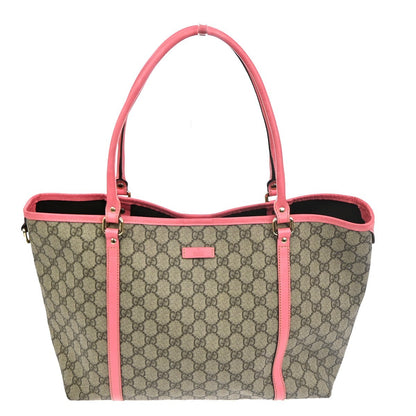 Gucci Joy Tote GG Coated Canvas with Leather Medium