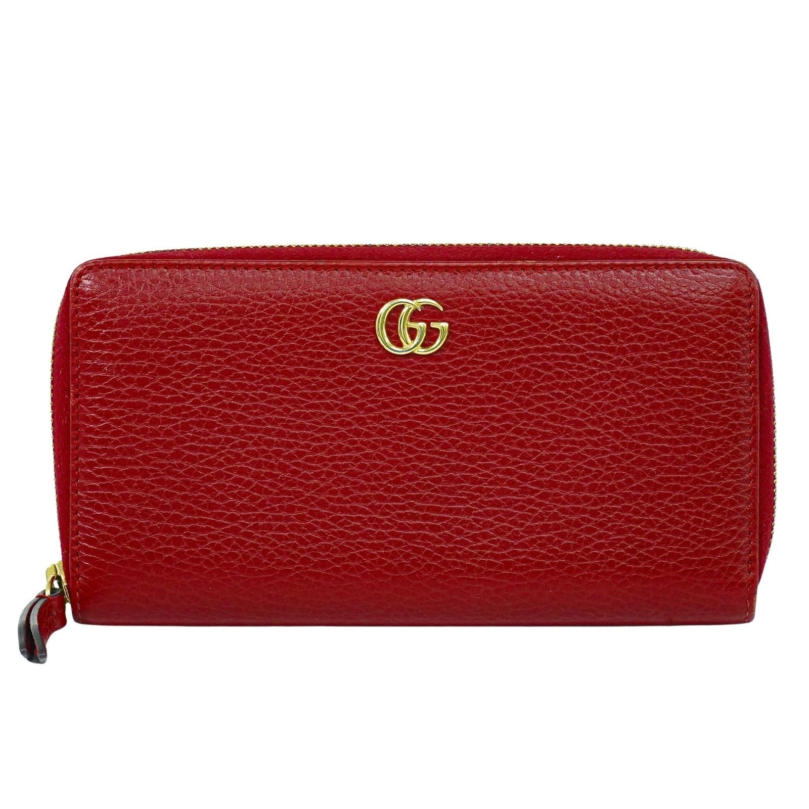 Gucci GG Marmont Zip Around Wallet Leather Product Image