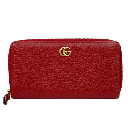 Gucci GG Marmont Zip Around Wallet Leather Product Image