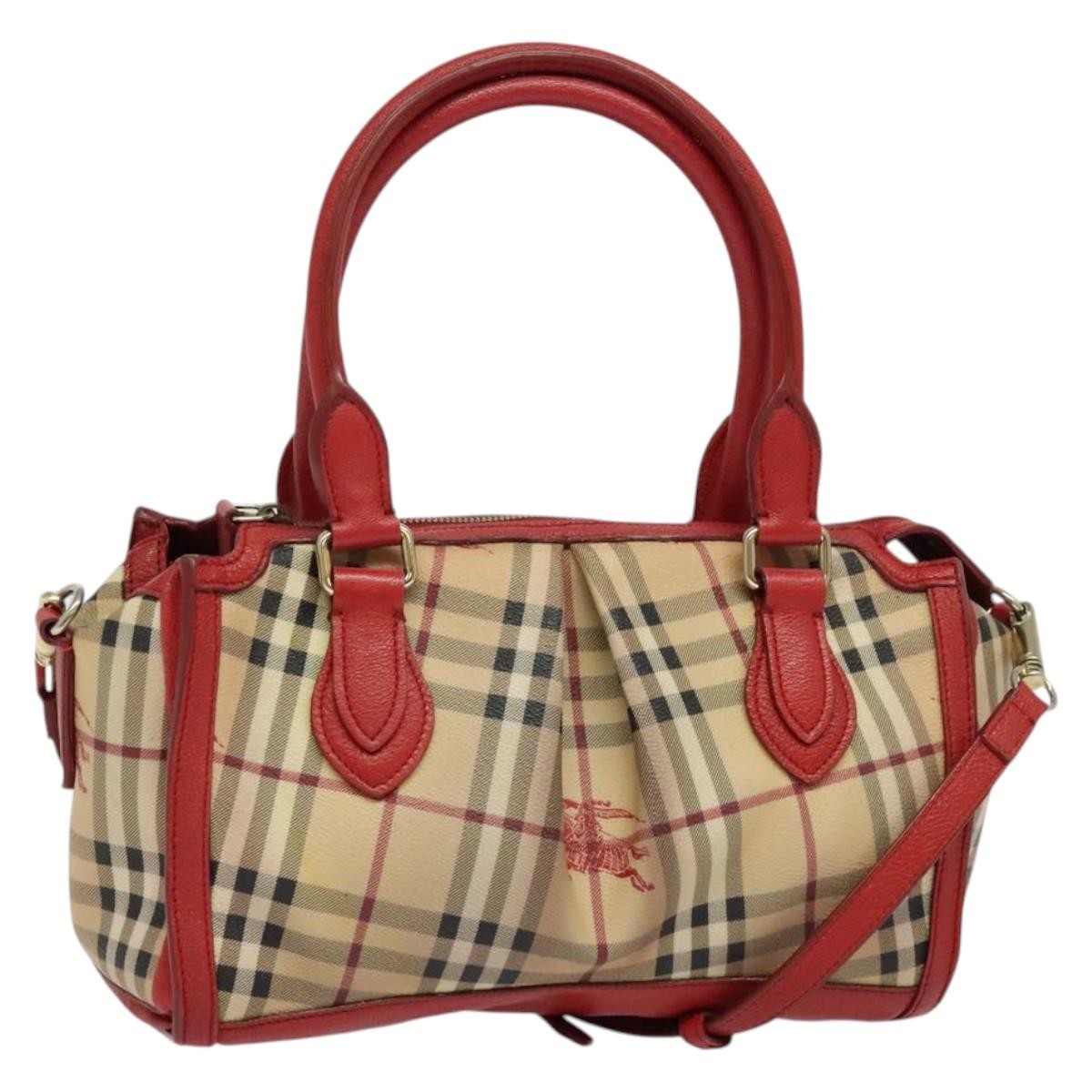 Burberry Pilgrim Satchel Haymarket Coated Canvas Product Image