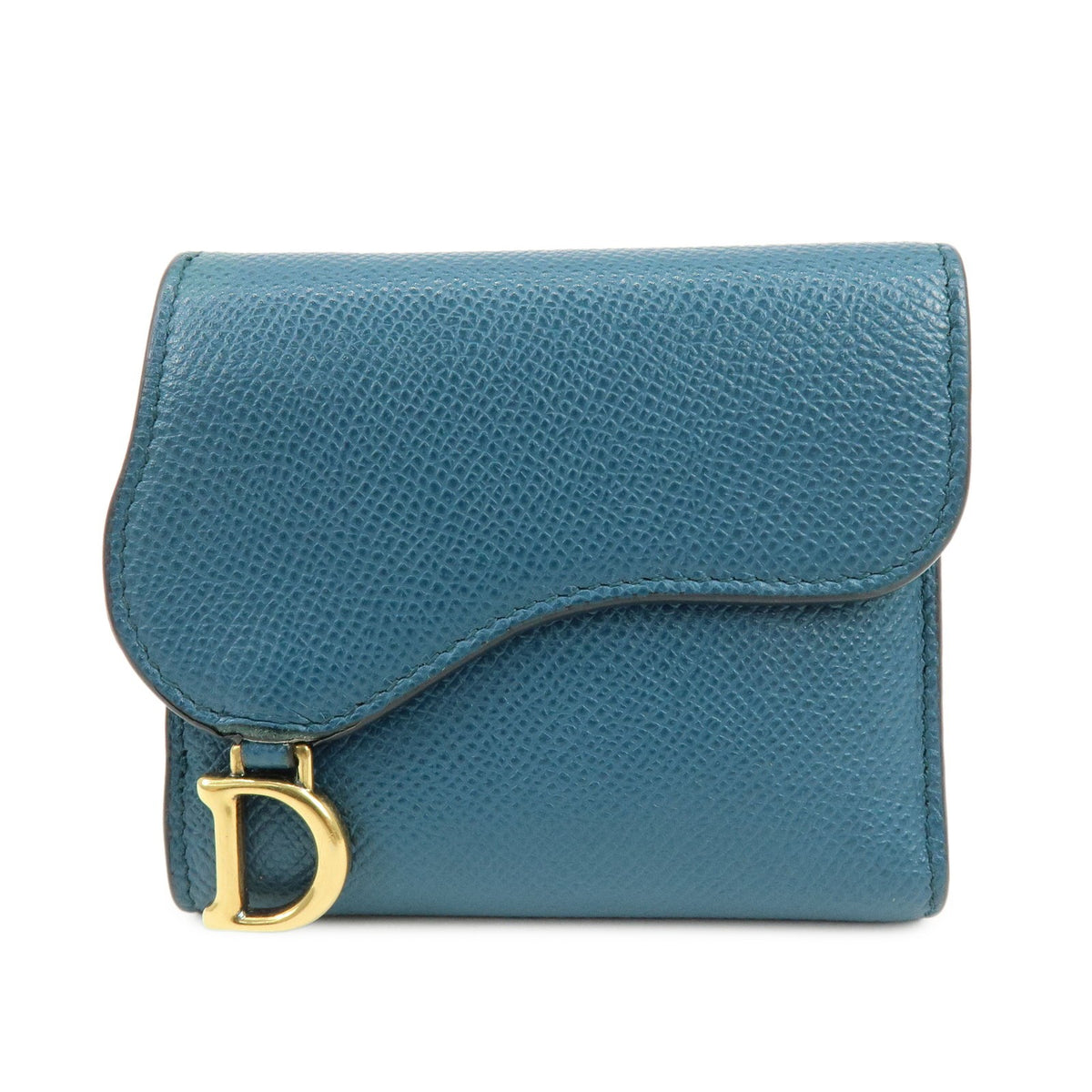 Christian Dior Saddle Flap Leather Mini