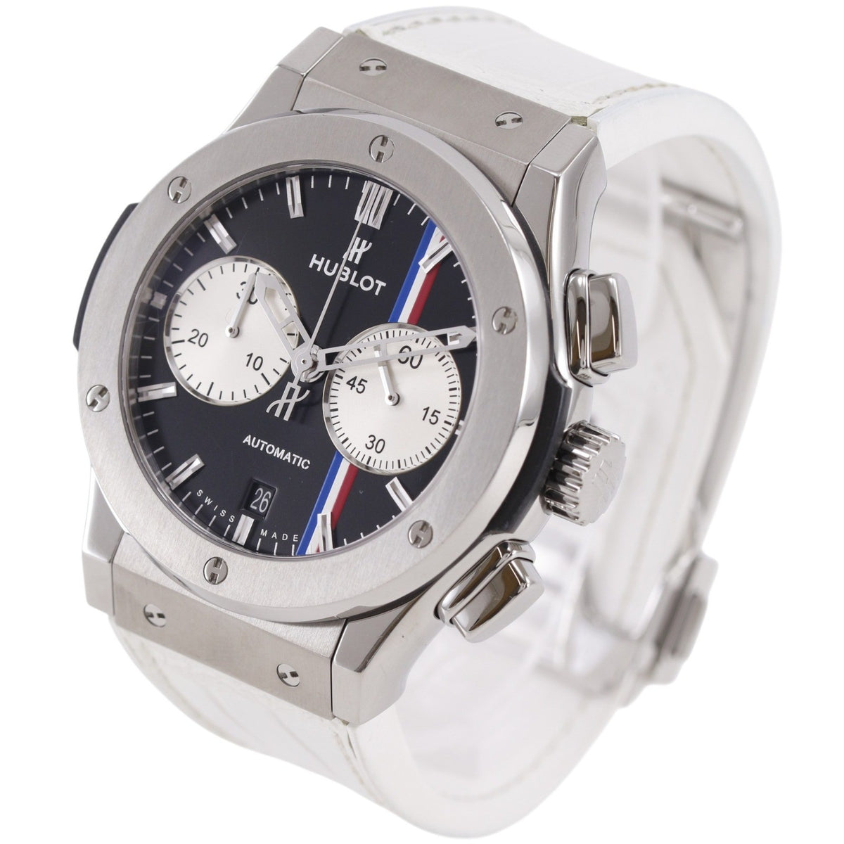 Hublot Classic Fusion Chronograph Limited Edition Italia Independent Automatic Ceramic and Fabric 45
