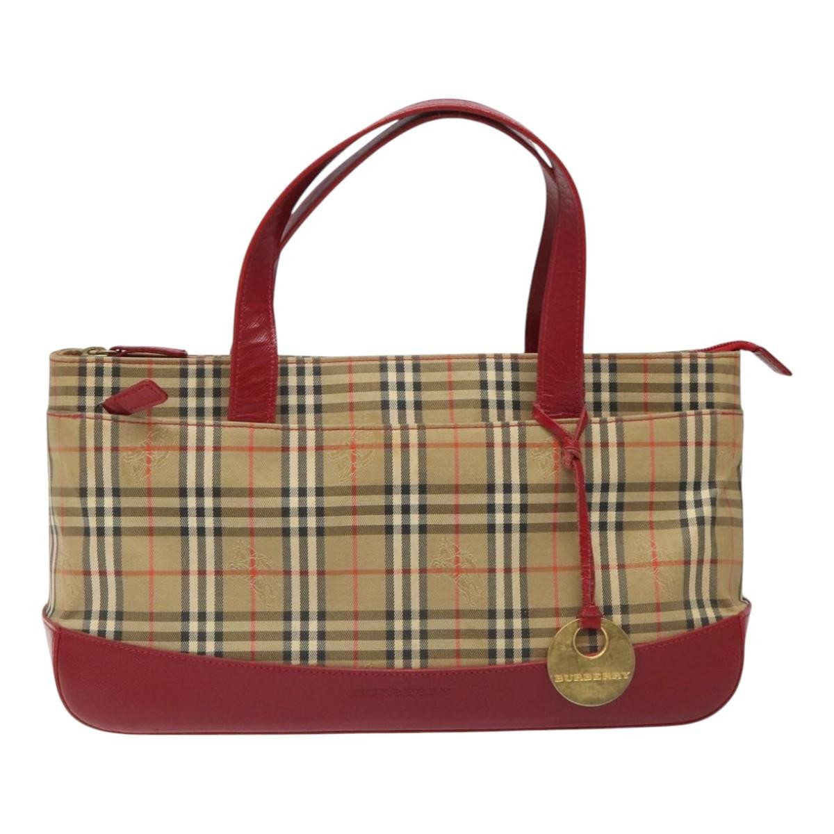 Burberry Nova Check Handbag Nova Check Canvas and leather Product Image