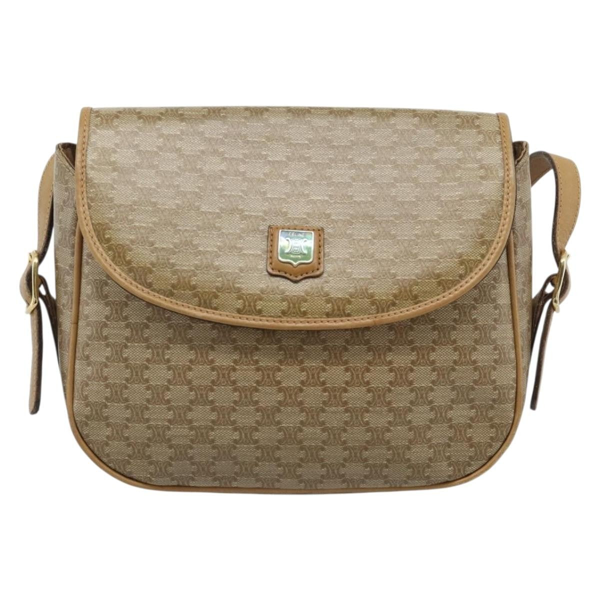 Celine Vintage Macadam Canvas Small
