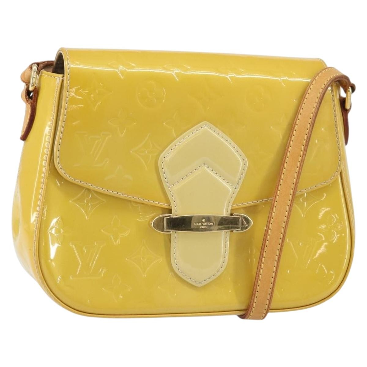 Louis Vuitton Bellflower Handbag Monogram Vernis GM