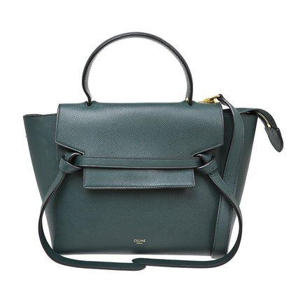 Celine Belt Textured Leather Medium