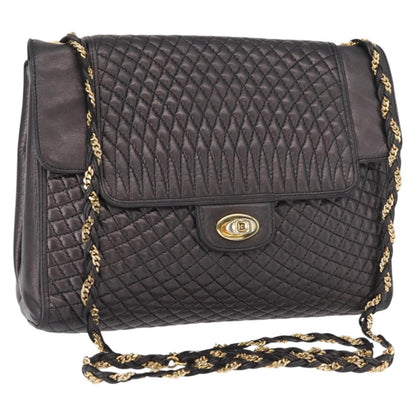 Bally Vintage Chain Quilted Leather Product Image